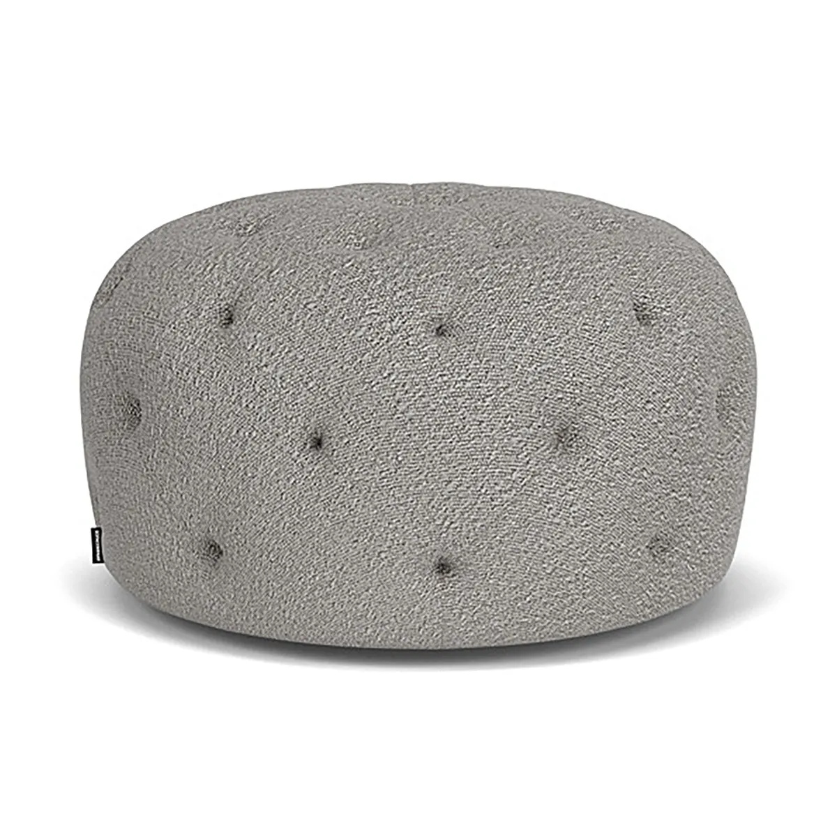 Abby Boucle Ottoman