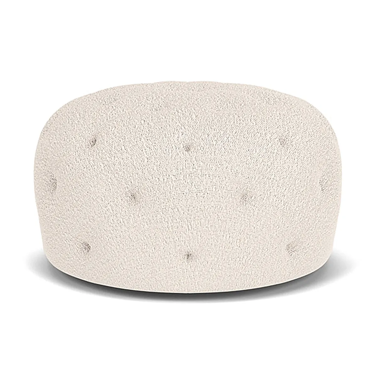 Abby Boucle Ottoman