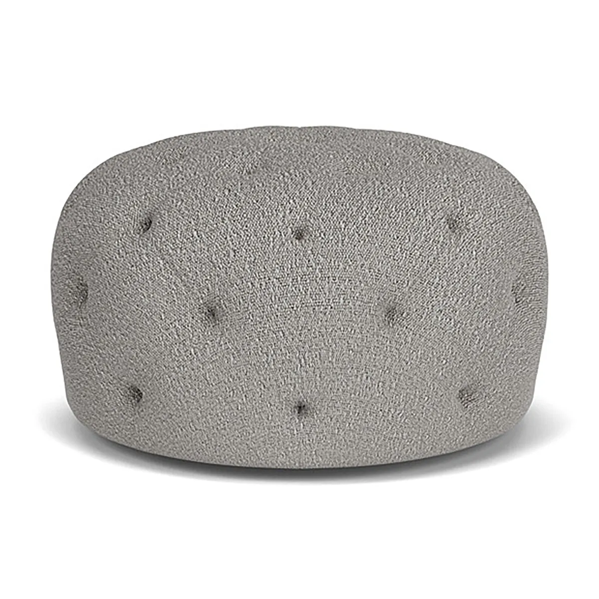 Abby Boucle Ottoman