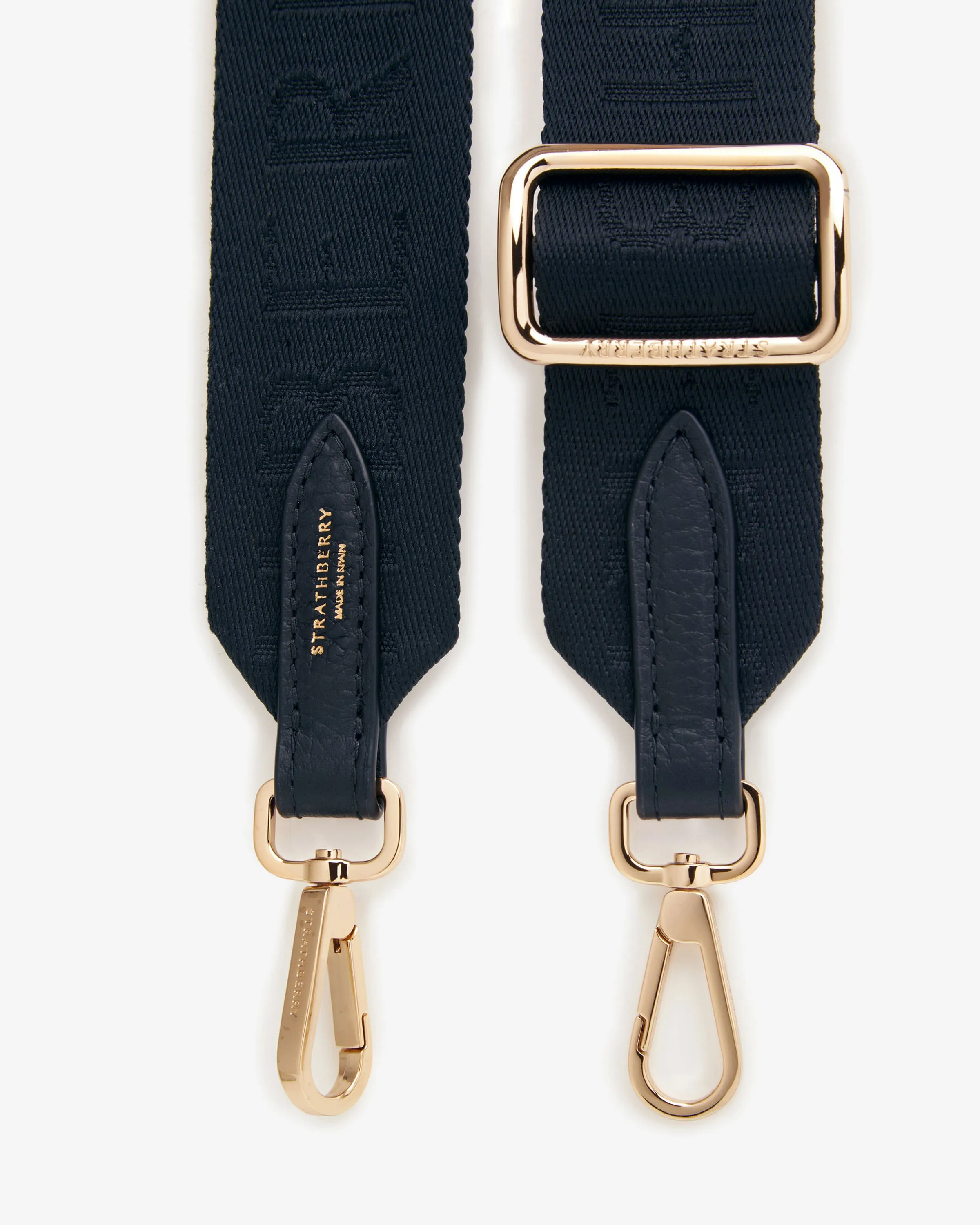 Adjustable Webbing Strap - Navy Logo