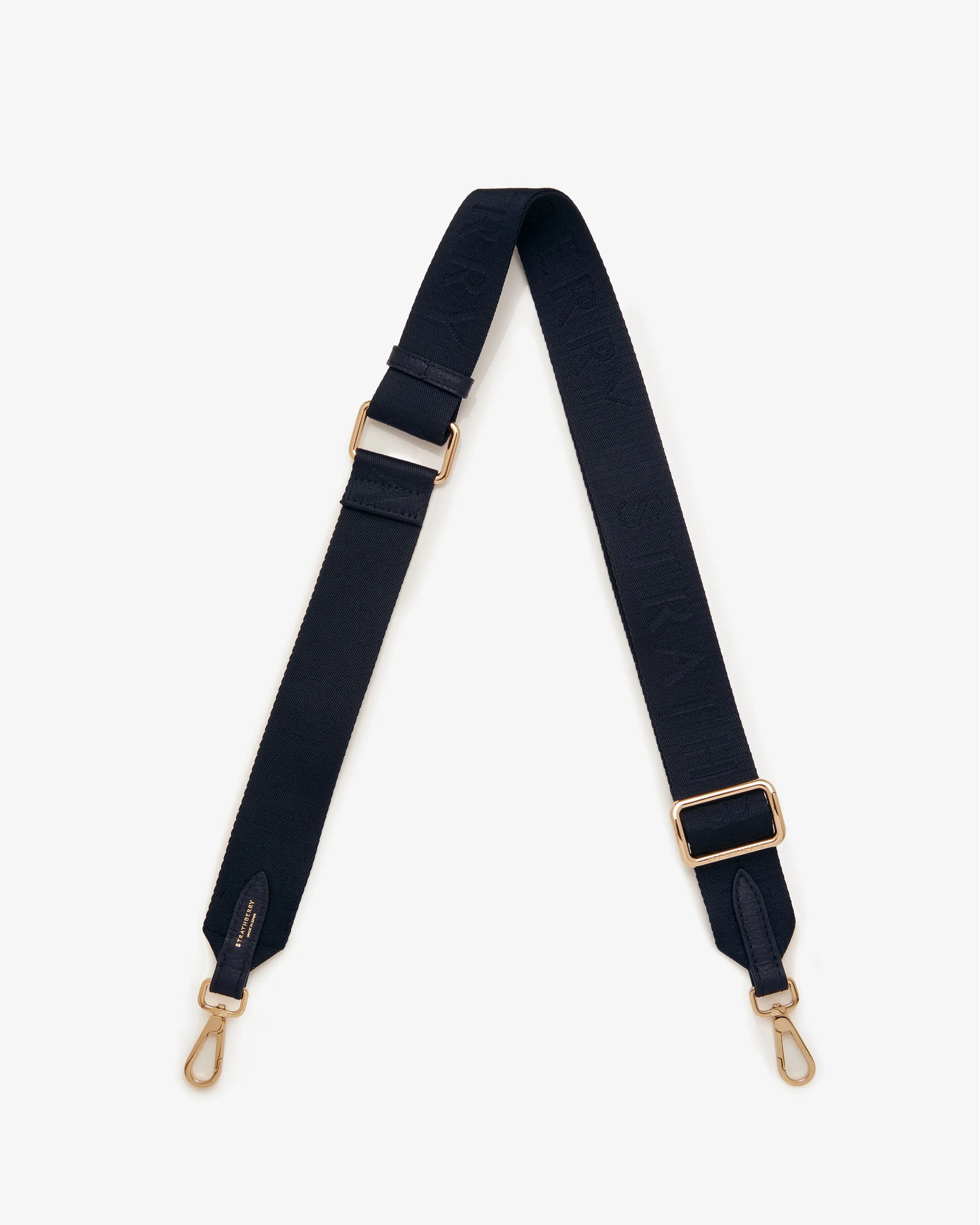 Adjustable Webbing Strap - Navy Logo