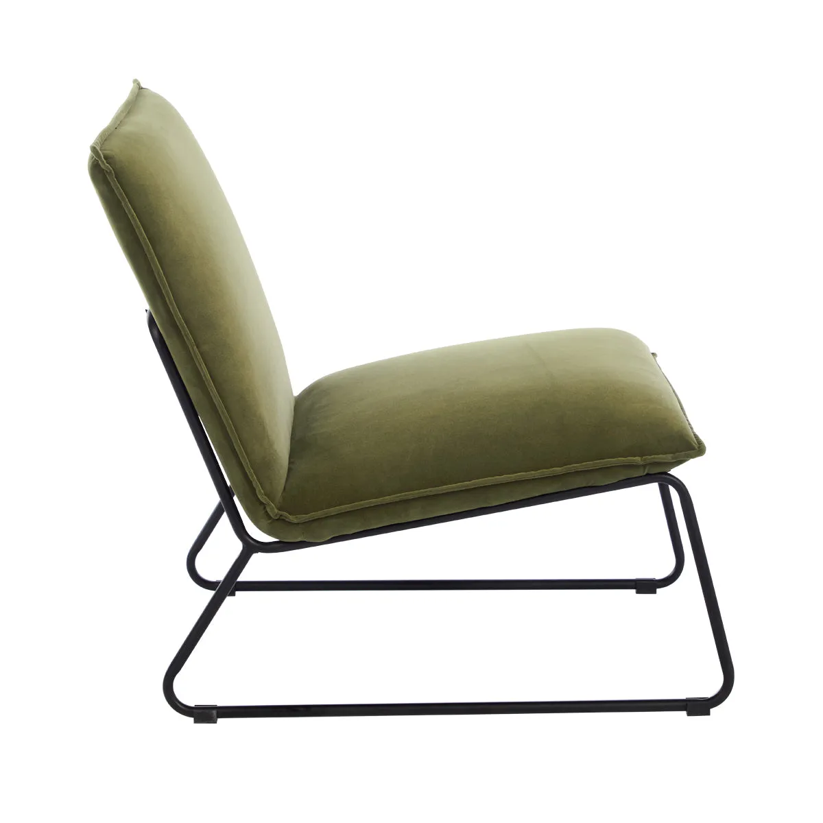 Aero Velvet Armchair