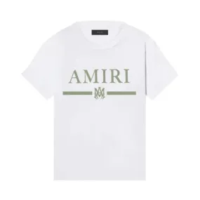 AMIRI Ma Bar Logo Tee White PF22MJL004-100