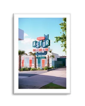 Astor Motel I by Cameron Dawes Art Print