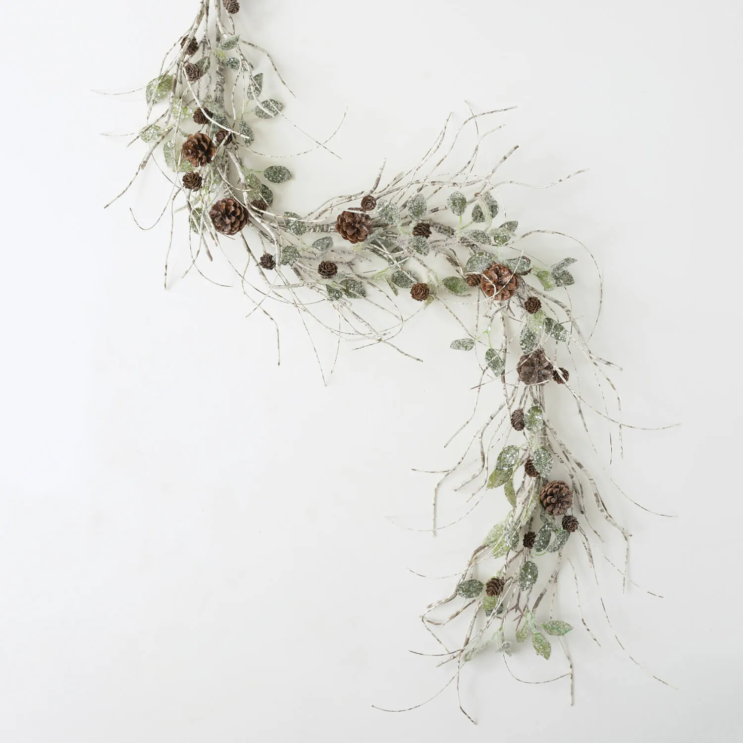 Birch/Leaf/Pinecone Garland