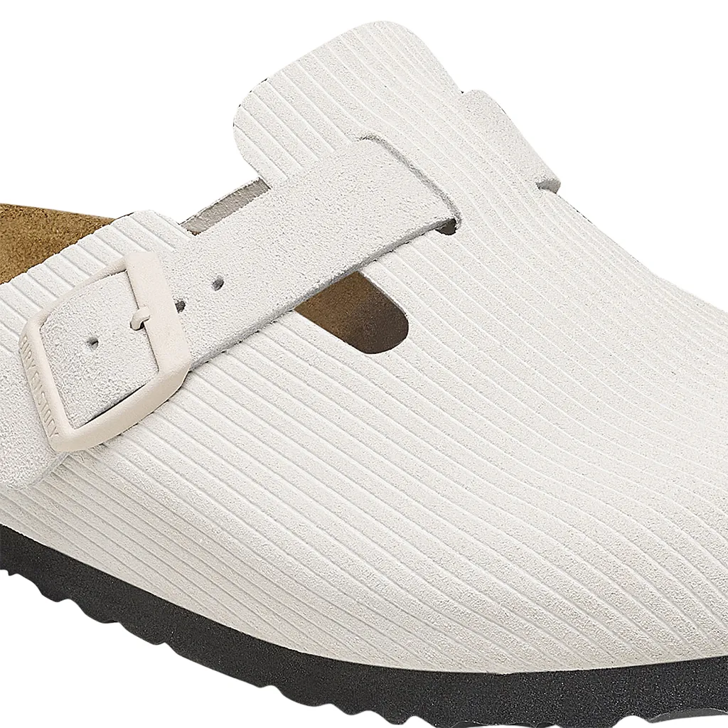 Birkenstock Boston Slip-On Clog - Suede Embossed