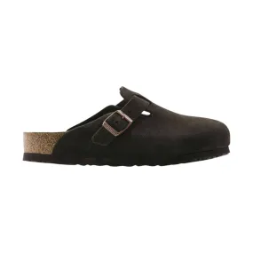 Birkenstock Boston Soft Footbed - Suede Mocha