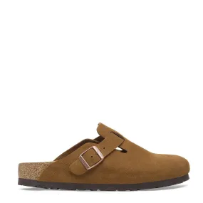 Birkenstock Boston Suede Leather Mink