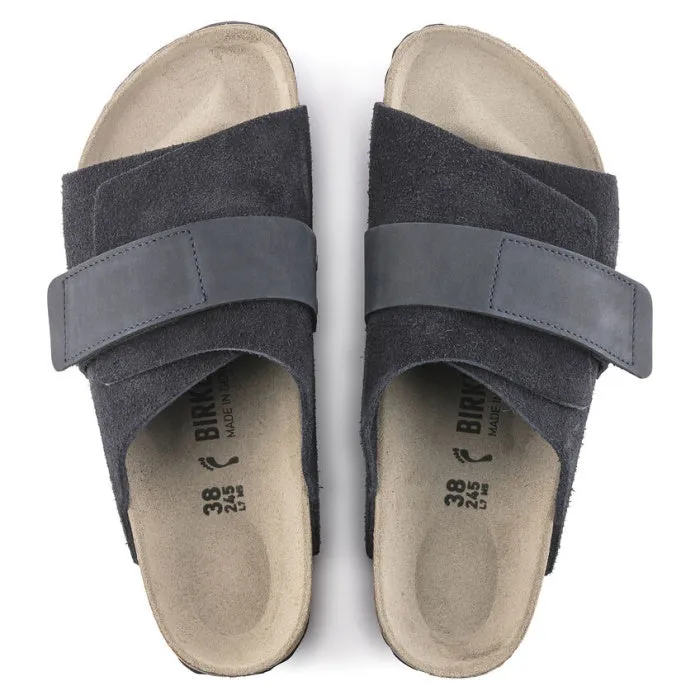 Birkenstock Kyoto Suede Midnight Regular Width