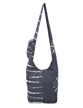 Black & Beige Tie Dye Bag