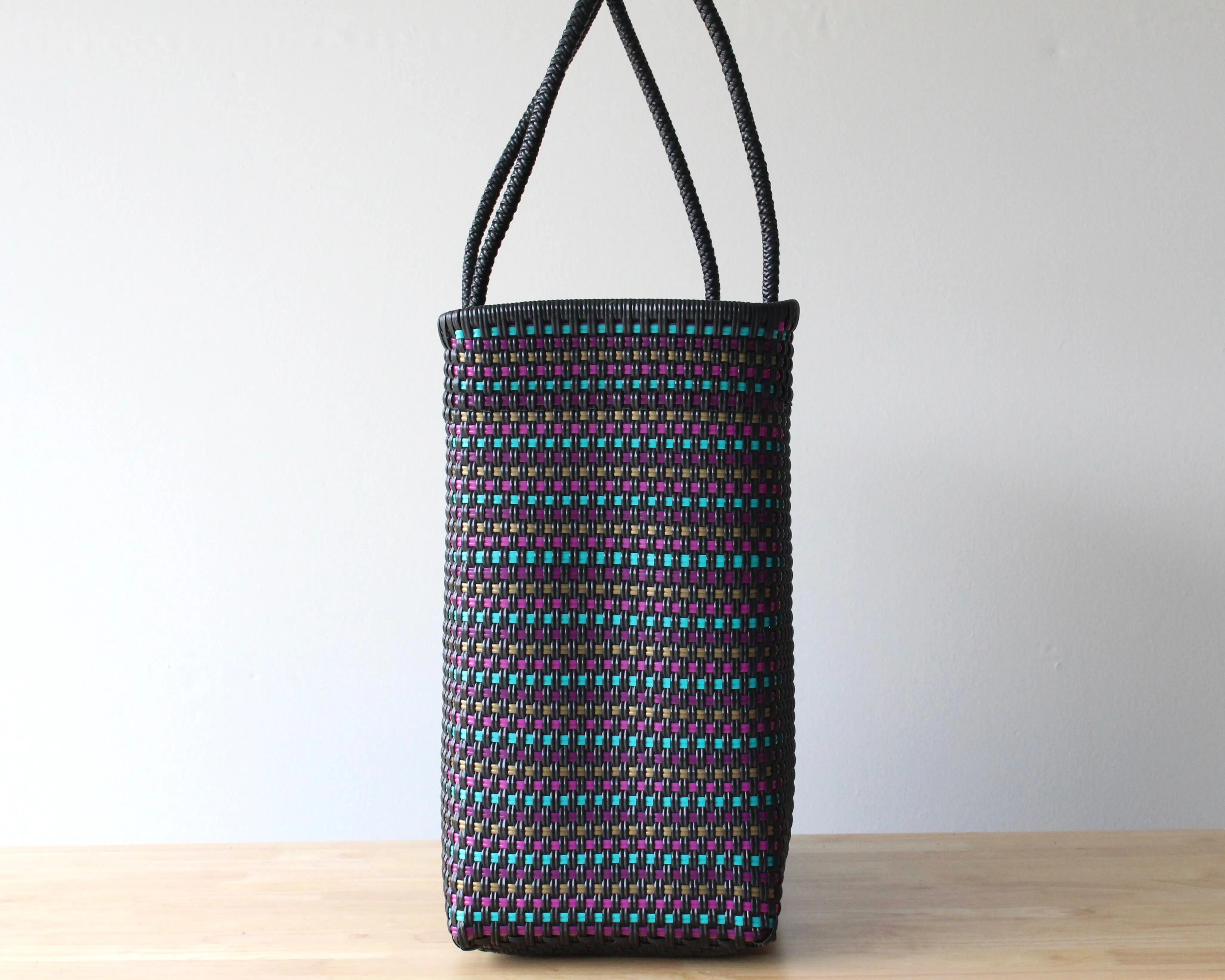 Black & Colors Mexican Tote Bag by MexiMexi