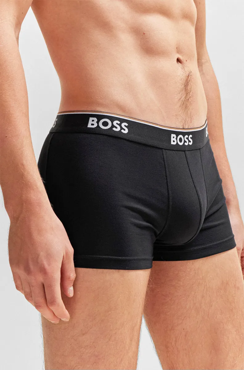 Boss Trunk 3P Power In Navy Black For Men