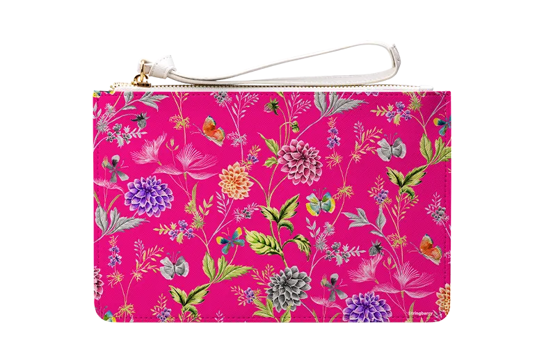 Broadview Pink Clutch Bag