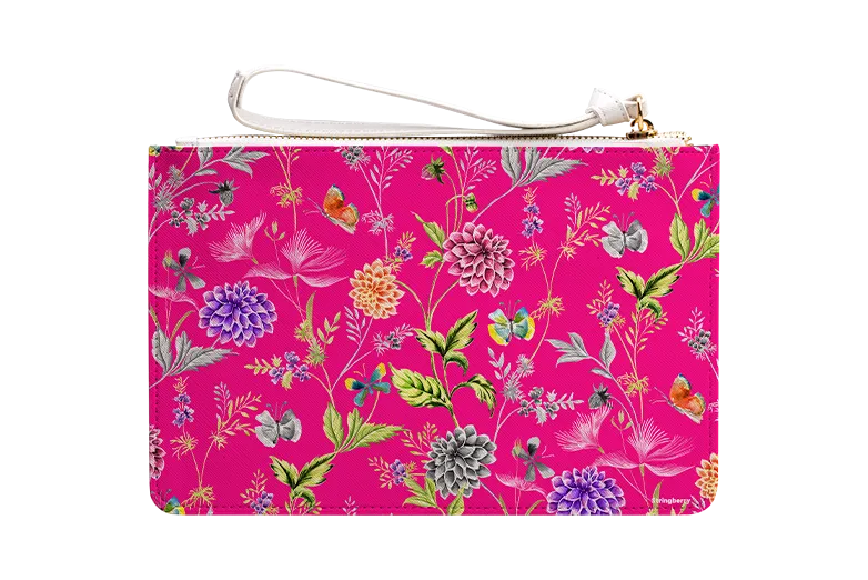 Broadview Pink Clutch Bag