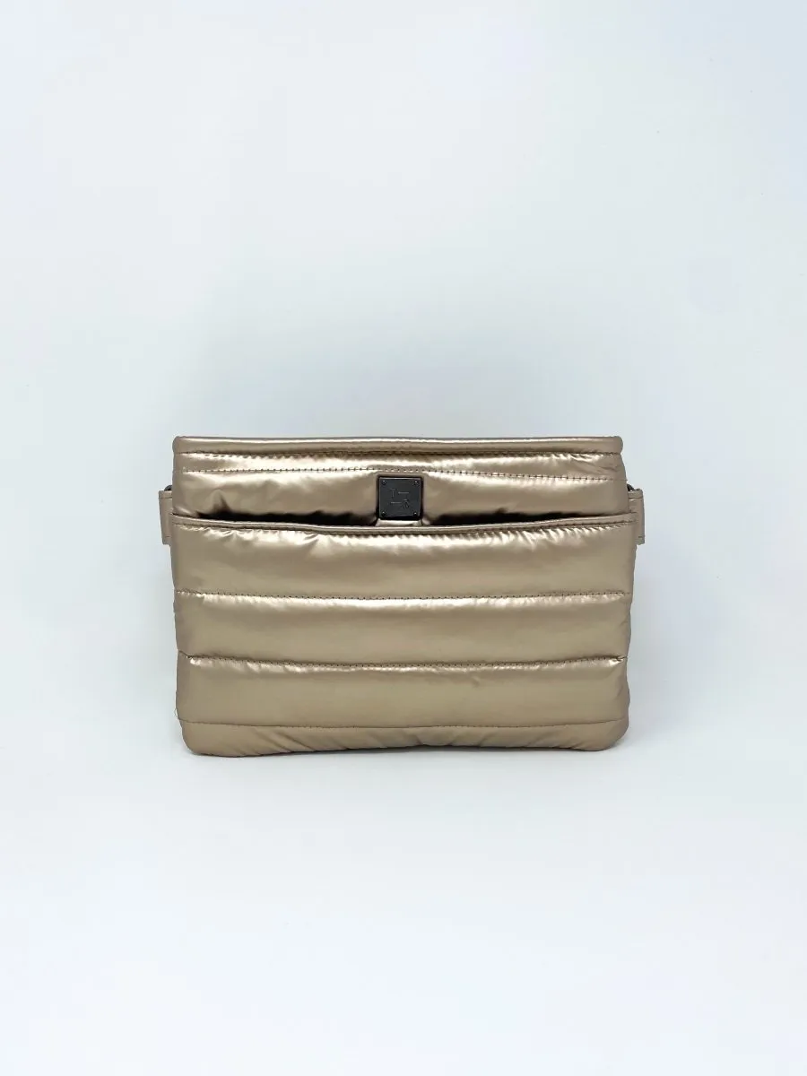 Bum Bag Crossbody in Pearl Cashmere