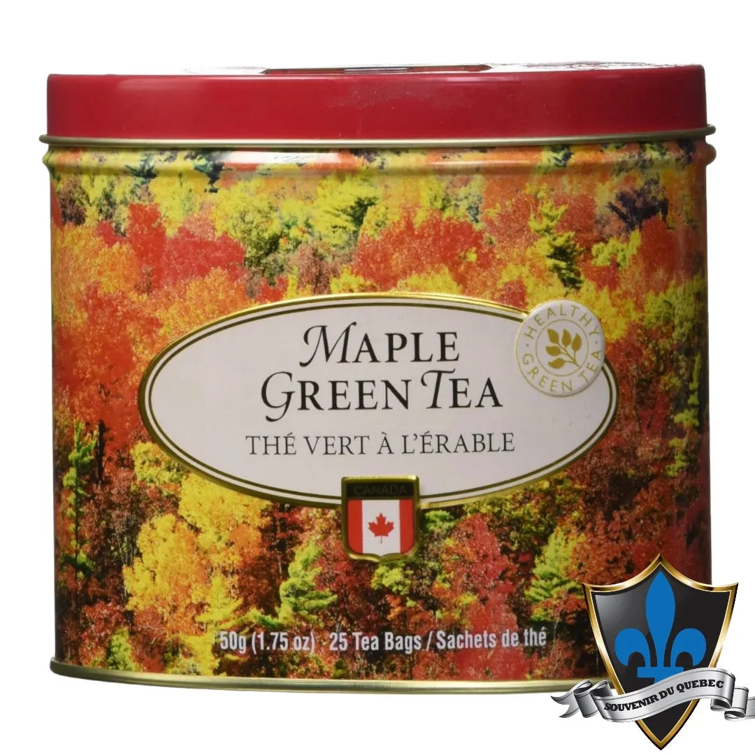 Canadian Black Maple green Tea -25Tea Bags.