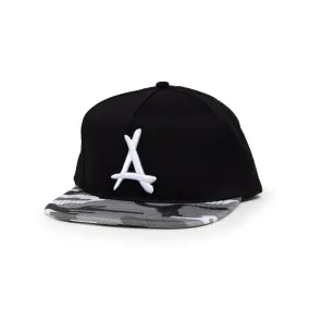 CITY CAMO SNAPBACK (BLACK)