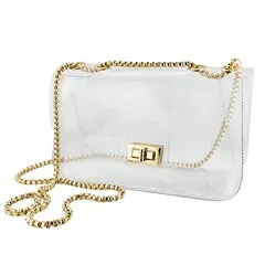 Clear Convertible Crossbody Bag