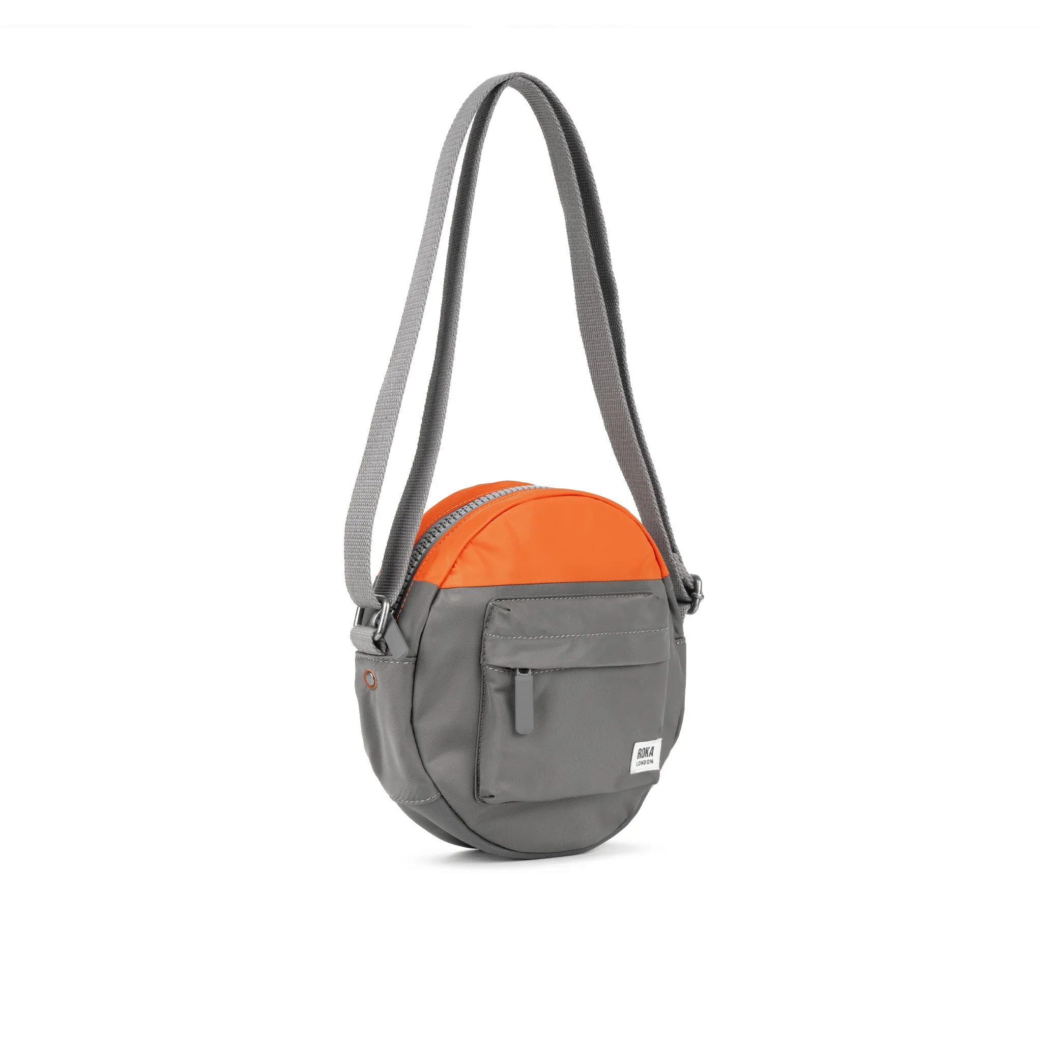 Creative Waste Paddington B Graphite/Burnt Orange Recycled Nylon