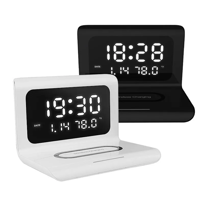 Cross border alarm clock wireless charger