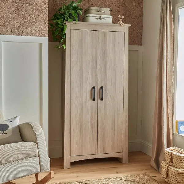 CuddleCo Isla Nursery Wardrobe - Ash