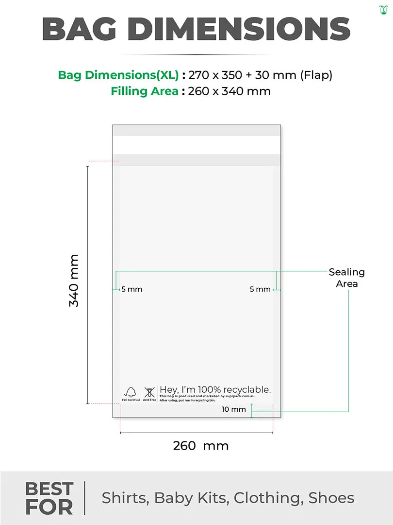 Custom Glassine Bags for Eco-friendly Inner Packaging, MOQ- 100 Bags