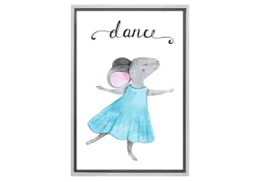 Dance Mouse | Kids Canvas Wall Art Print