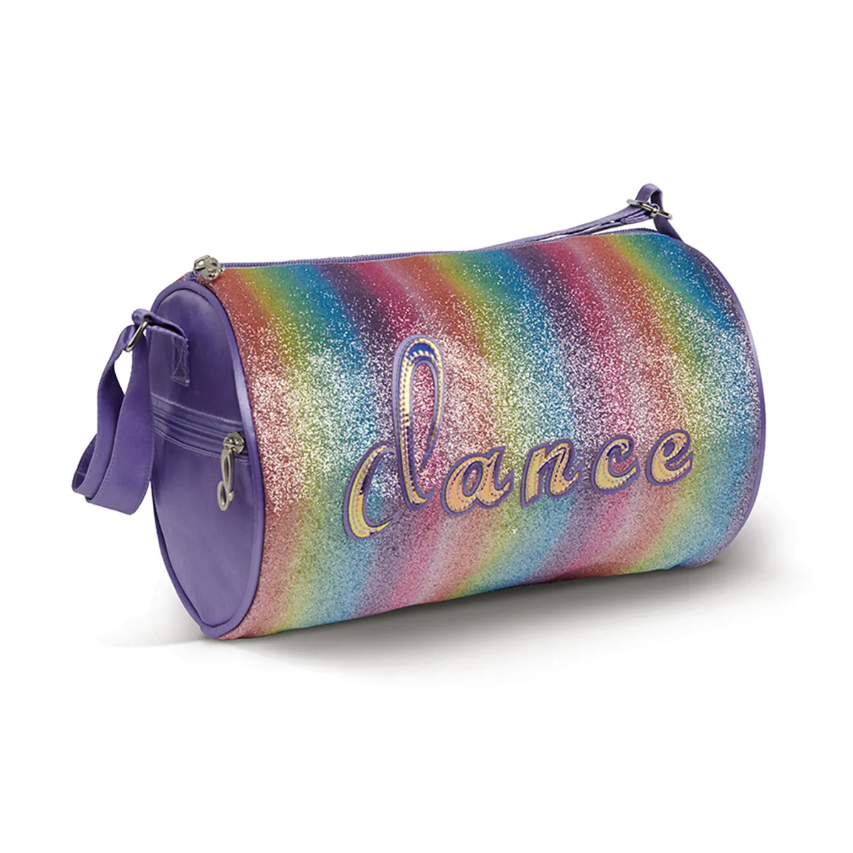 Danznmotion Rainbow Glitter Dance Duffel Bag