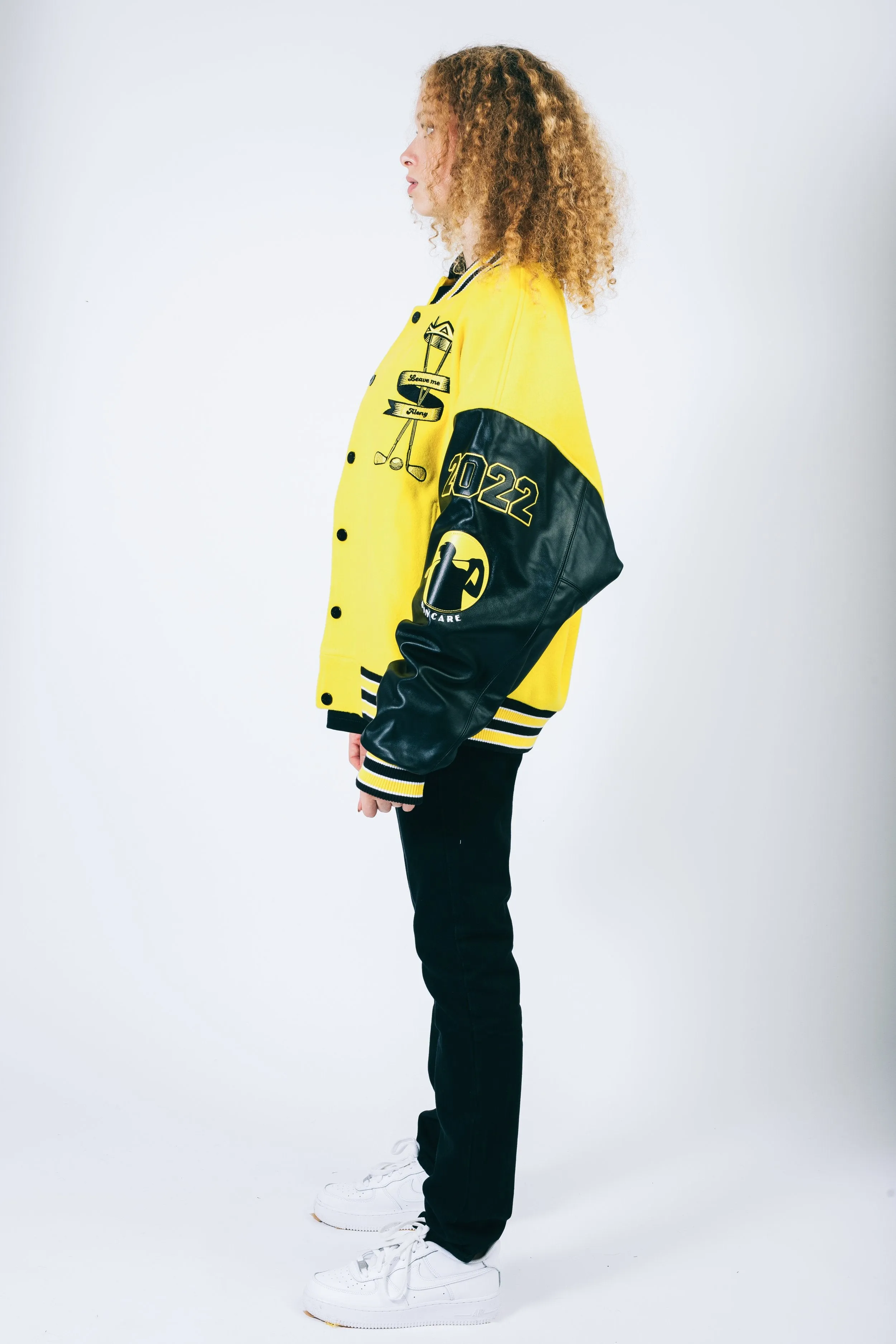 DONCARE Icon Varsity Jacket "Limited edition" - Yellow