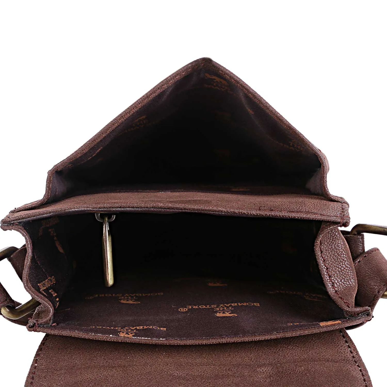 Dwaar Faux Leather Rectangle Sling Bag