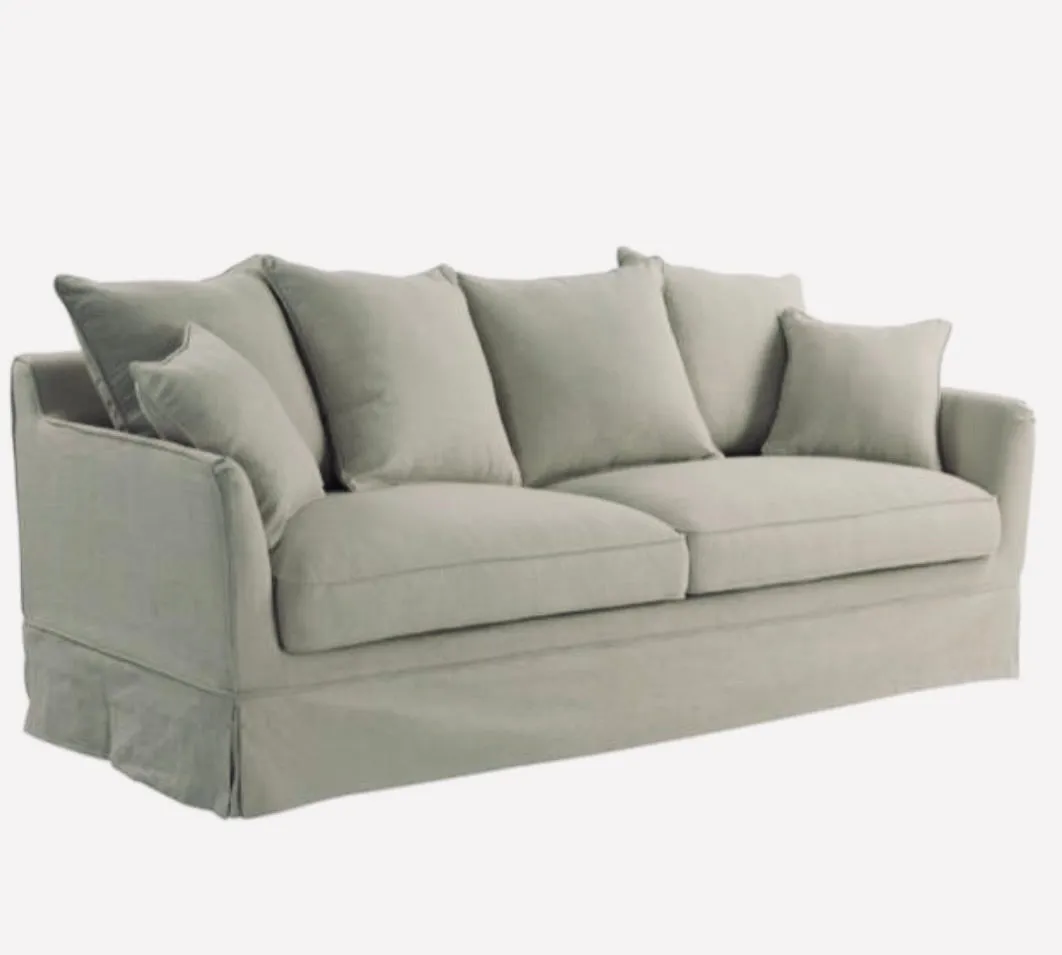 East Hampton Beige 3 Seater Sofa