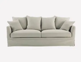 East Hampton Beige 3 Seater Sofa