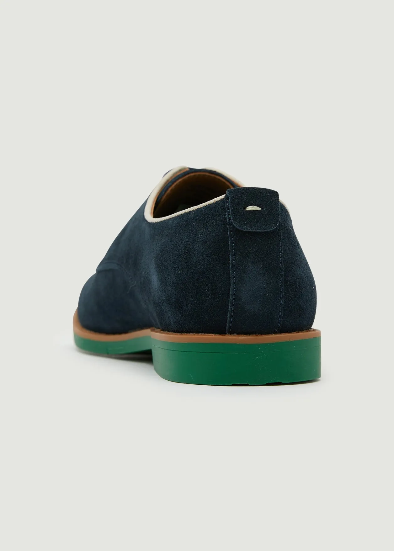 Elter Suede Shoe - Navy/Green