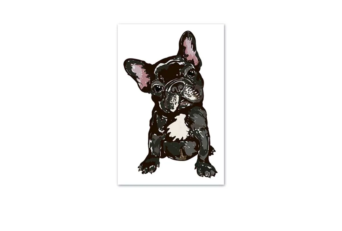 French Bull Dog 2 | Canvas Wall Art Print