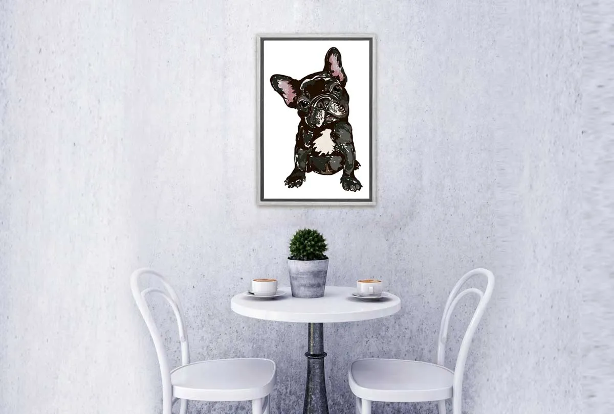 French Bull Dog 2 | Canvas Wall Art Print