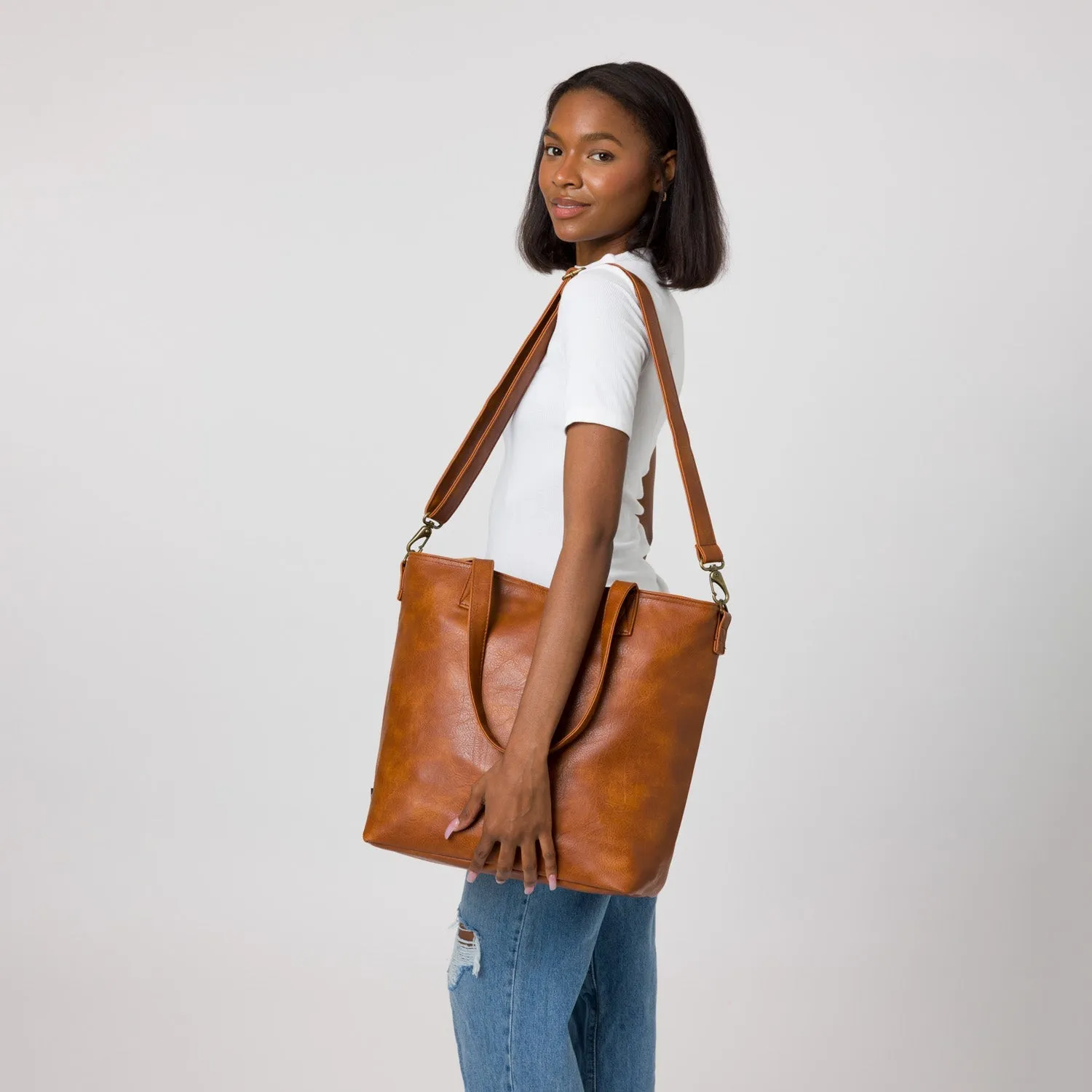 Harper Tote - Vegan Leather