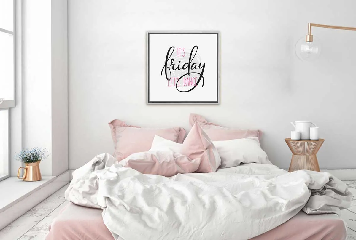 It’s Friday | Canvas Wall Art Print