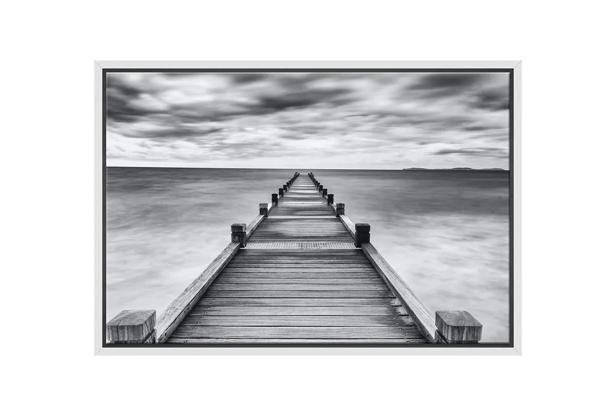 Jetty, St Tropez | Beach Wall Art Print