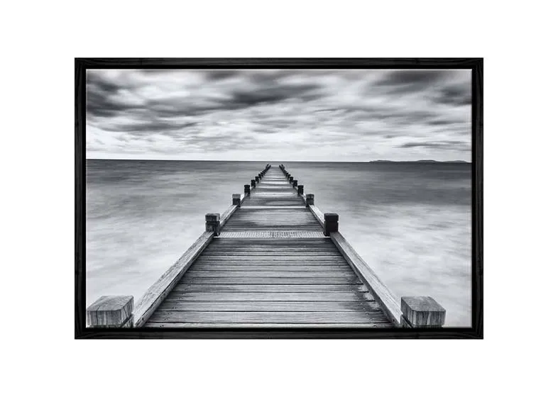 Jetty, St Tropez | Beach Wall Art Print