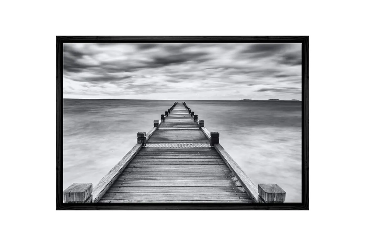 Jetty, St Tropez | Beach Wall Art Print