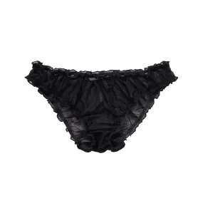 Judith Knickers Black Mesh