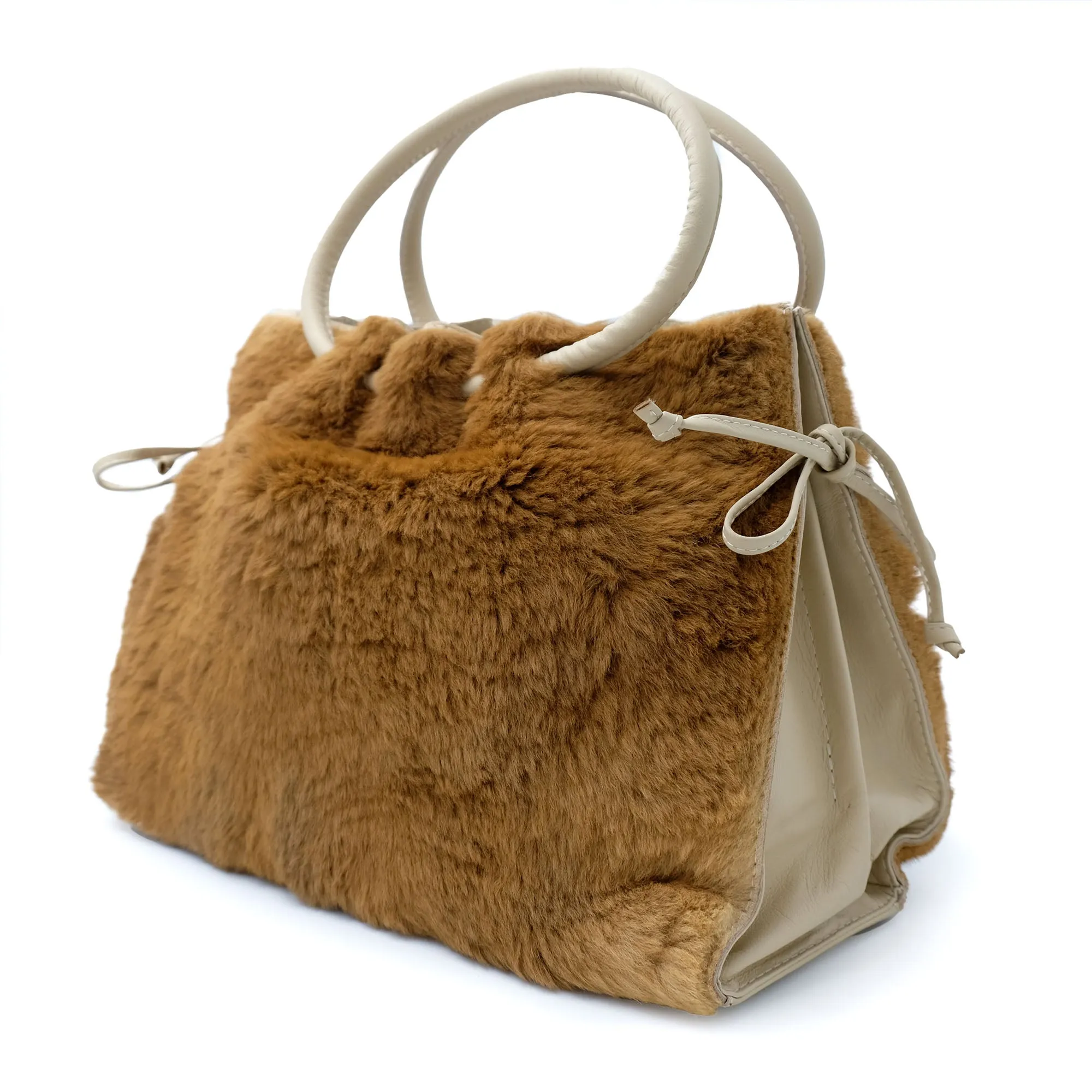 Kangaroo Fur Deluxe Bag - Genuine Kangaroo Fur Bag - 100% Australian Made