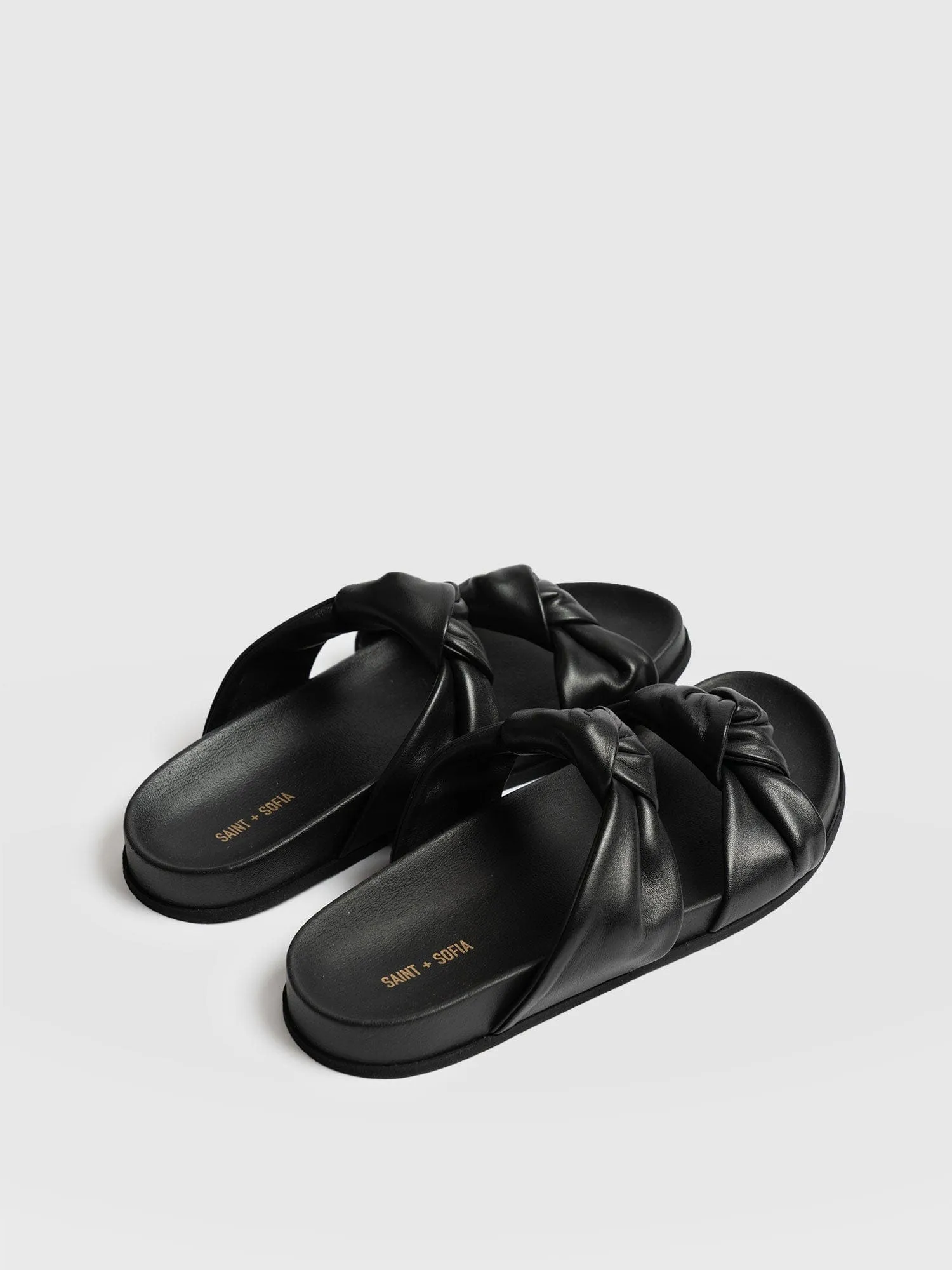 Kingston Knot Sandal - Black