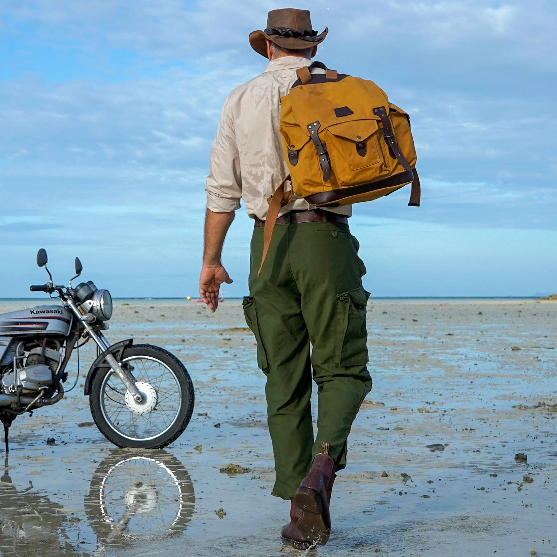 Kokoda Rucksack in Camel