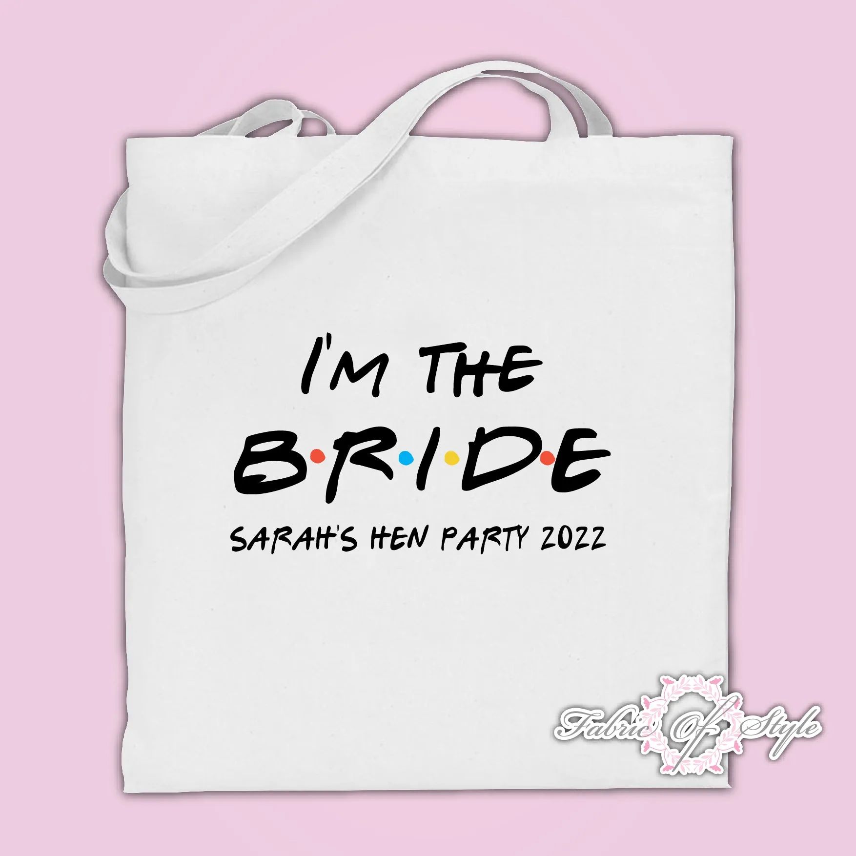 Large Tote Bags Friends  Personalised Ladies