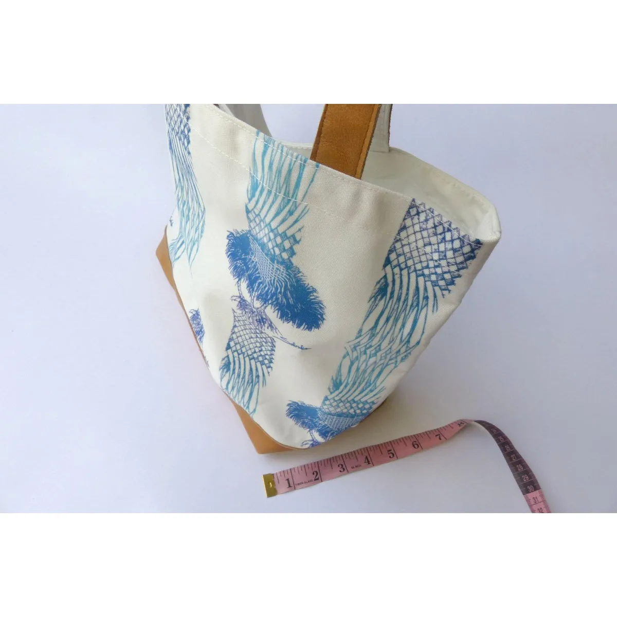 Lauhara Print White Tote