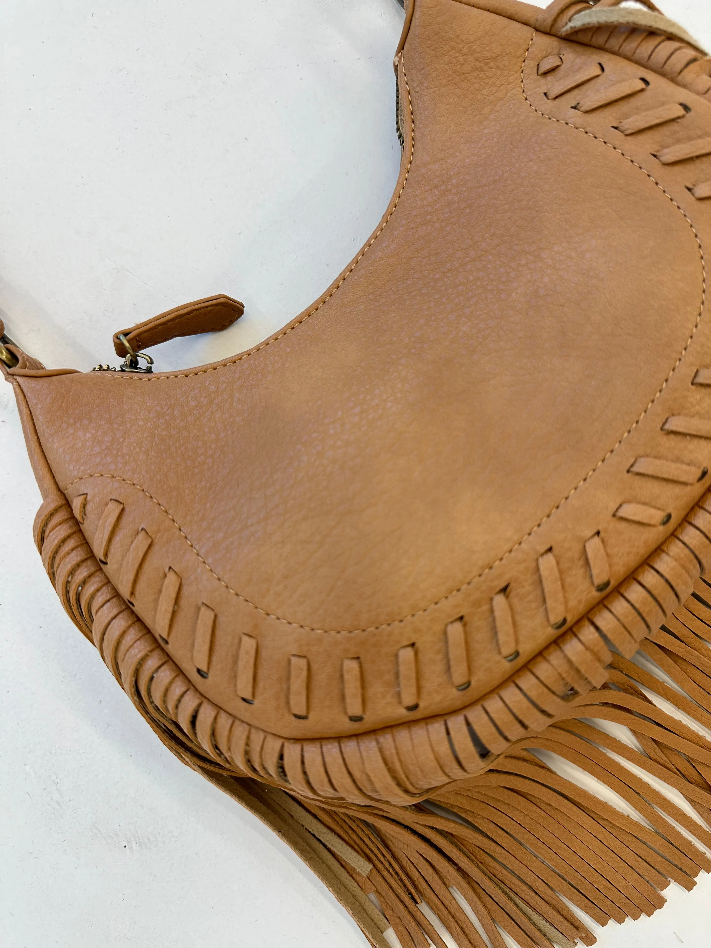 Love The Fringe Bag - Sand