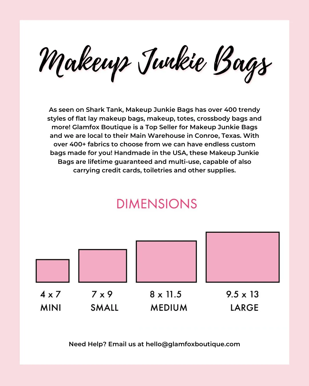 Makeup Junkie Bags - Aztec Blush [Pre-Order]