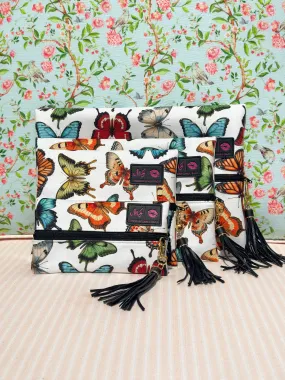 Makeup Junkie Bags - Butterfly Flat Lay [Ready to Ship]