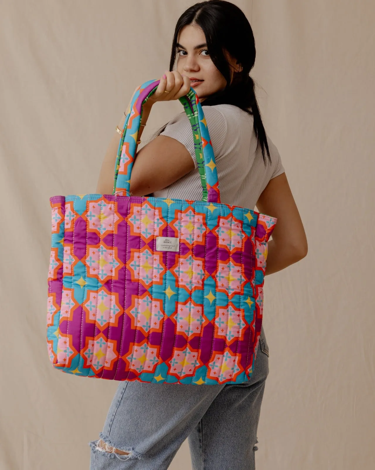 Marrakesh Inspired Double Faced Tote